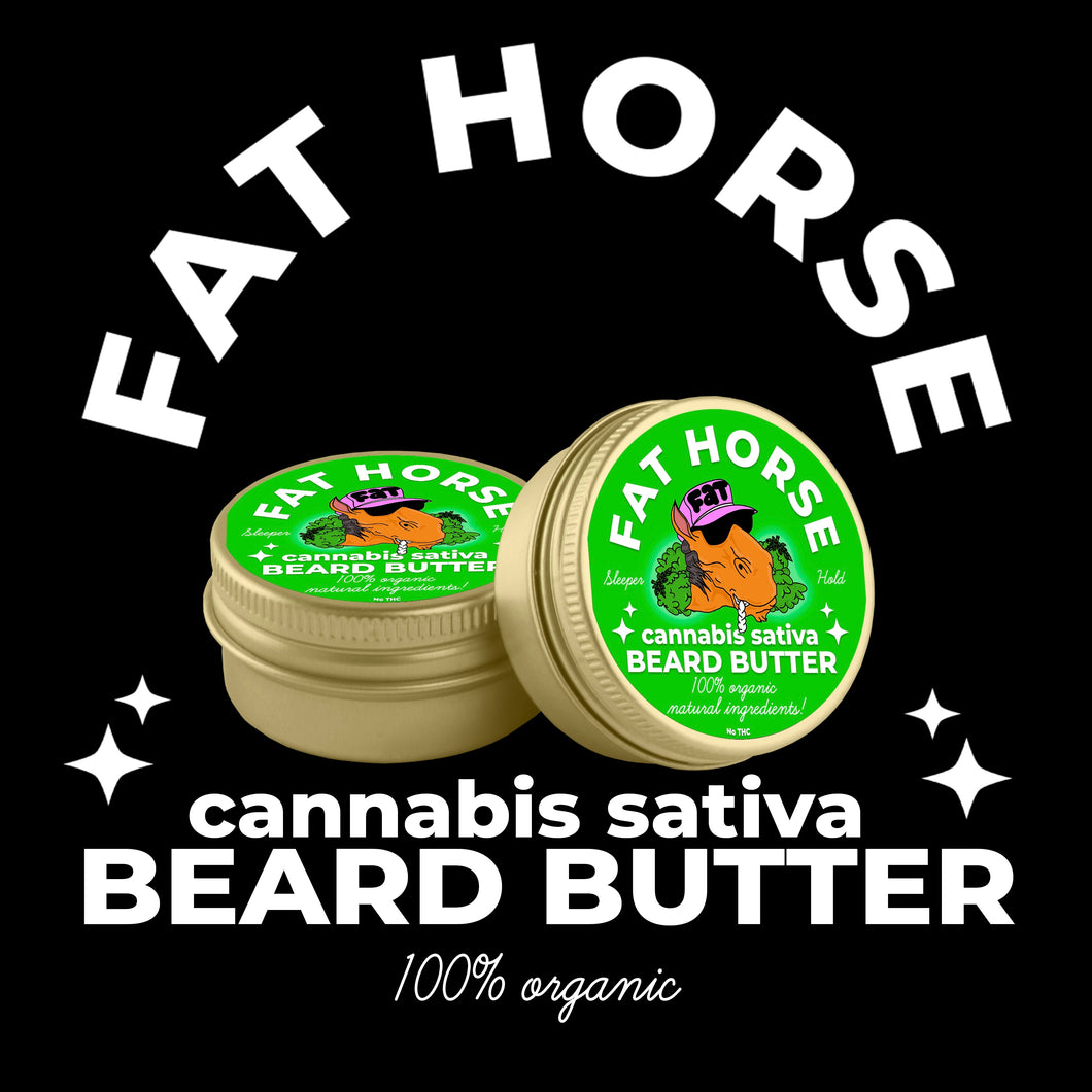 FAT HORSE: BEARD BUTTER 2oz. * NO THC*